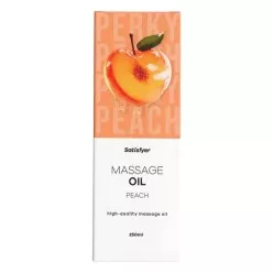 Satisfyer - masszázsolaj - barack (250ml) – Erotikus masszázsolaj, masszázsgél