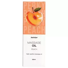 Satisfyer - masszázsolaj - barack (250ml) – Erotikus masszázsolaj, masszázsgél