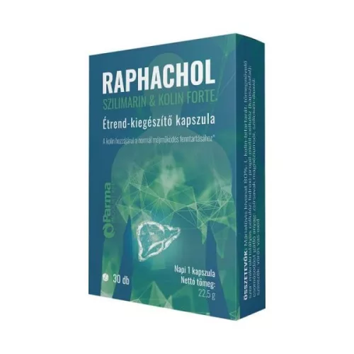Raphachol szilimarin és kolin forte kapszula 30 db