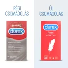 Durex Feel Ultra Thin - ultra élethű óvszer (10db) - Bio és natúr intim termékek