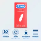 Durex Feel Ultra Thin - ultra élethű óvszer (10db) - Bio és natúr intim termékek