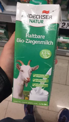 ANDECHSER BIO KECSKETEJ UHT 3,0% - Bio és natúr élelmiszerek