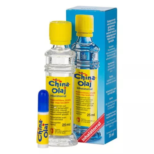 China Olaj inhalátorral 25 ml - Bio és natúr étrendkiegészítők
