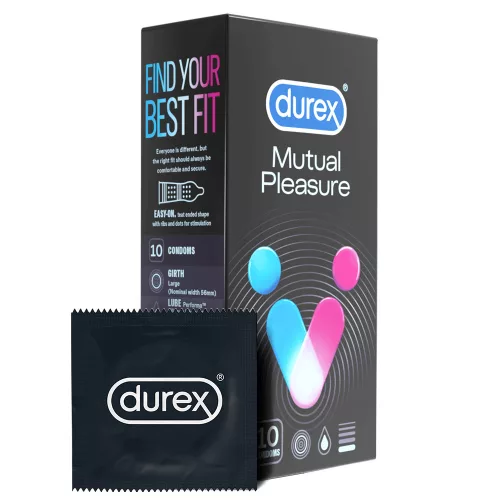 Durex Mutual Pleasure - késleltető óvszer (10db) - Bio és natúr intim termékek