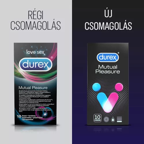 Durex Mutual Pleasure - késleltető óvszer (10db) - Bio és natúr intim termékek