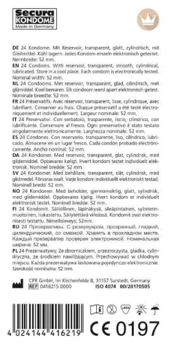 / Secura Original - áttetsző óvszerek (24db) - Bio és natúr intim termékek