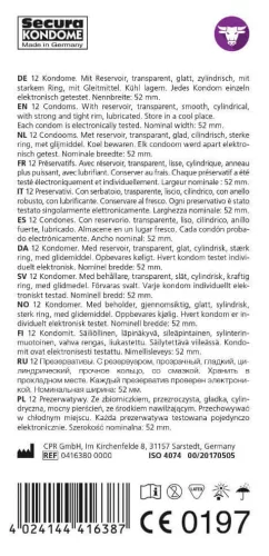 / Secura El Toro - potenciagyűrűs óvszerek (12db) - Bio és natúr intim termékek