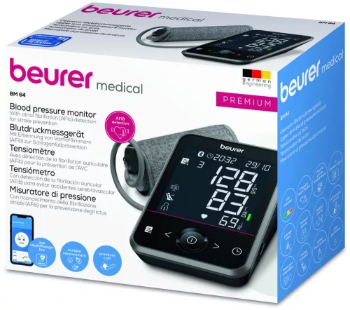 Beurer BM 64 BT Felkaros vérnyomásmérő - 