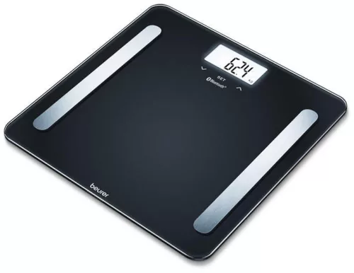 Beurer BF 600 Bluetooth pure Fekete diagnosztikai mérleg - Bio és natúr kozmetikumok