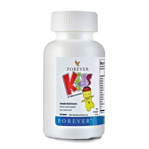 Forever Kids - Multivitamin rágótabletta gyerekeknek 120 db - Bio és natúr étrendkiegészítők