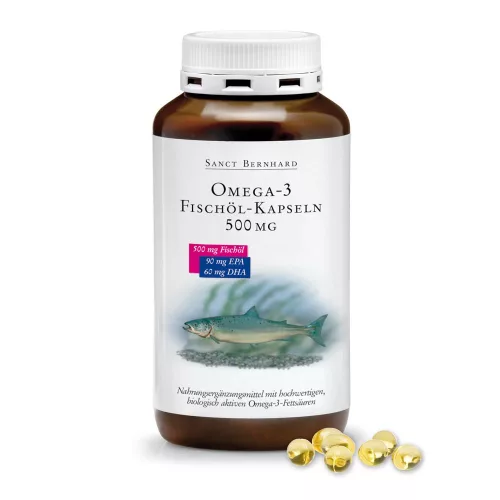 SANCT B. OMEGA-3 HALOLAJ KAPSZULA - Bio és natúr étrendkiegészítők