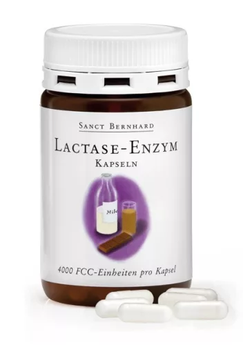 Sanct Bernhard Laktáz Enzim kapszula 100db - Bio és natúr étrendkiegészítők