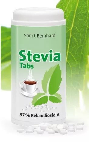 Sanct Bernhard stevia édesítő tabletta 600 db - Bio és natúr élelmiszerek