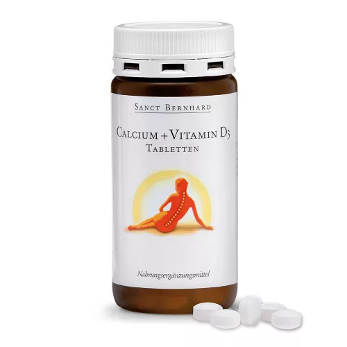 Sanct Bernhard kalcium+d3 vitamin tabletta 150 db - Bio és natúr étrendkiegészítők