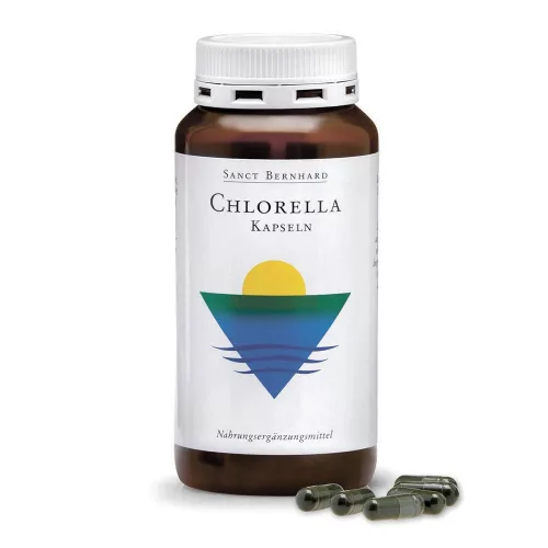 SANCT BERNHARD CHLORELLA KAPSZULA 180DB - Bio és natúr étrendkiegészítők