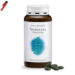 Sanct Bernhard Spirulina 360 db tabletta #1427 - Bio és natúr étrendkiegészítők