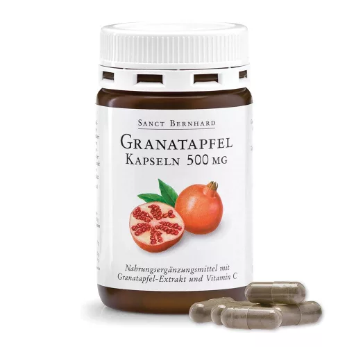 SANCT BERNHARD GRÁNÁTALMA EXTRAKT KAPSZULA 90 db - Bio és natúr étrendkiegészítők