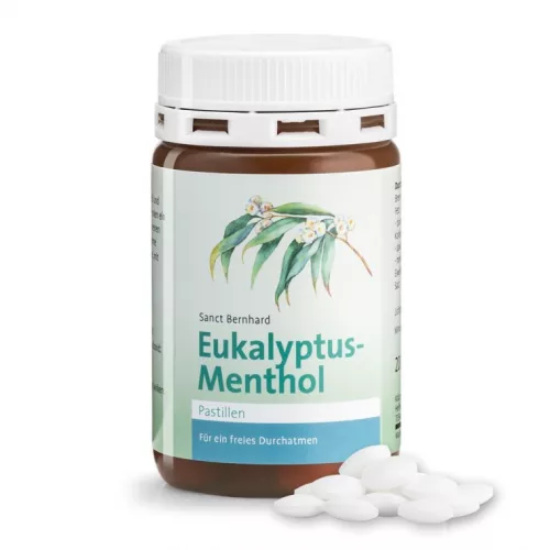 Eukaliptusz-Mentol S.Bernhard 200 db pasztilla ÚJ! - 