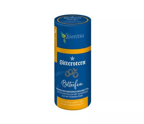 BITTERSTERN GYÓGYNÖVÉNY PASZTILLÁK 90 g - Bio és natúr étrendkiegészítők