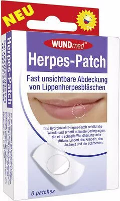 WundMed Herpesz tapasz 6 db #02-093 - Bio és natúr kozmetikumok