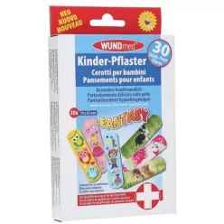 WundMed (CP) Sebtapasz Gyerekeknek Fantasy 30 db  /911 - Bio és natúr kozmetikumok