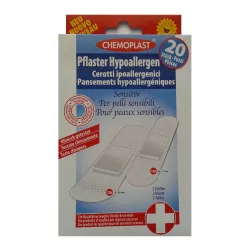 WundMed (CP) Hipoallergén Sebtapasz 20 db  / 905 - Bio és natúr kozmetikumok