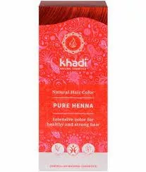 Khadi bio hajfesték por élénkvörös 100% 100 g - Bio és natúr kozmetikumok