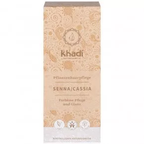 Khadi Hajápoló kúra - Senna/Cassia  100 g - Bio és natúr kozmetikumok