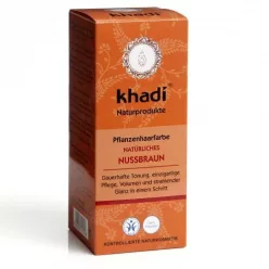 Khadi bio hajfesték por mogyoró 100 g - Bio és natúr kozmetikumok