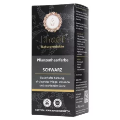 Khadi bio hajfesték por fekete 100 g - Bio és natúr kozmetikumok