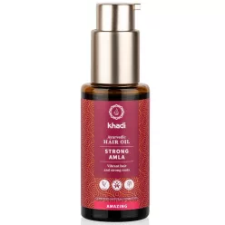 Khadi Strong Amla Ayurvédikus hajolaj – 50 ml - Bio és natúr kozmetikumok