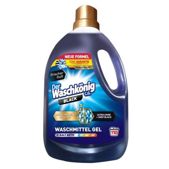 DER WASCHKÖNIG MOSÓGÉL BLACK 3305ML