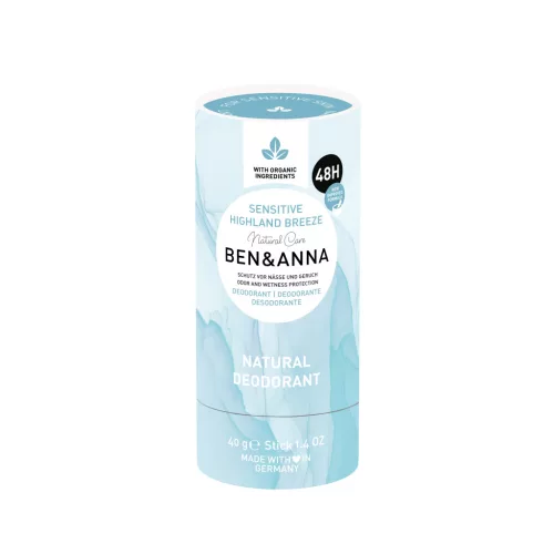 BEN&ANNA Highland Breeze deo érzékeny bőrre 40g - 