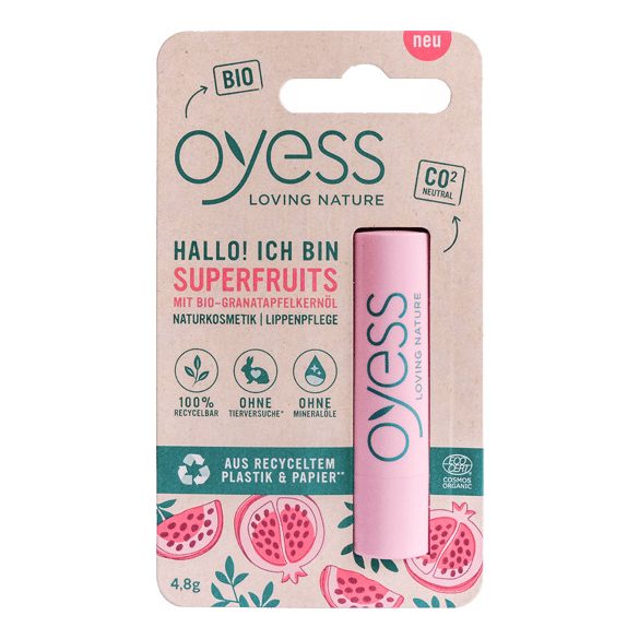 Oyess BIO - szupergyümölcsös ajakápoló