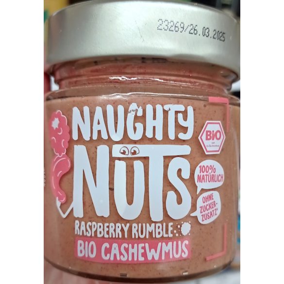 NAUGHTY NUTS BIO MÁLNÁS KESUKRÉM