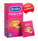 Durex Pleasure Me - bordás-pontozott óvszer (10db) - Bio és natúr intim termékek