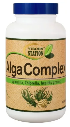 Vitamin Station alga complex tabletta 90 db - Bio és natúr étrendkiegészítők