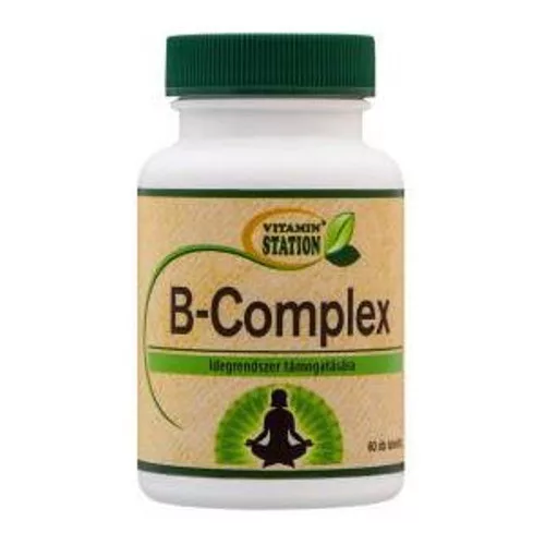 Vitamin Station b-complex tabletta 60 db - Bio és natúr étrendkiegészítők