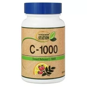 Vitamin Station c-vitamin csipkebogyóval 60 db - Bio és natúr étrendkiegészítők