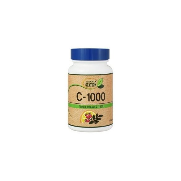Vitamin Station c-vitamin csipkebogyóval 60 db