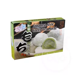 Yukilove mochi - zöld teás 210 g - Bio és natúr élelmiszerek