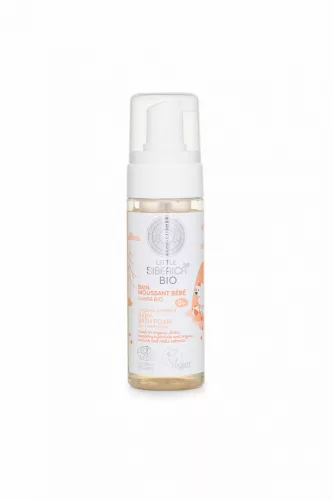 Little Siberica bio babafürdető hab újszülött kortól 160 ml - Bio és natúr kozmetikumok