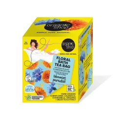 Organic Shop “Floral Bath” Fürdőfilter virágokkal - 