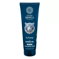 Natura Siberica "Ice Energy” 2 az 1-ben sampon és tusfürdő gél férfiaknak - 