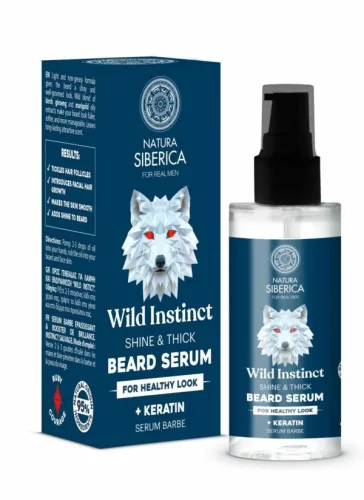 Natura Siberica  „Wild Instinct” Szakállszérum férfiaknak - 