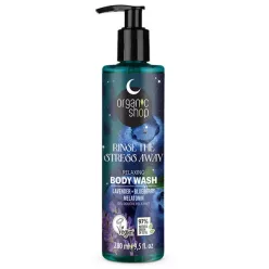 Organic Shop Relaxáló tusfürdő levendulával, áfonyával és melatoninnal - 
