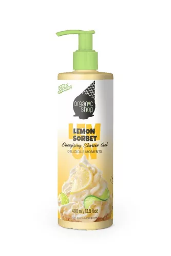 Organic Shop “citrom sorbet” energizáló tusfürdő gél 400 ml - 