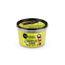 Organic Shop “Pisztáciakaramell” Kisimító testradír pisztáciával és kakaóvajjal - 