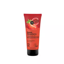 Skin Super Good “sweet strawberry” ragyogásfokozó tusfürdő gél 200 ml - 