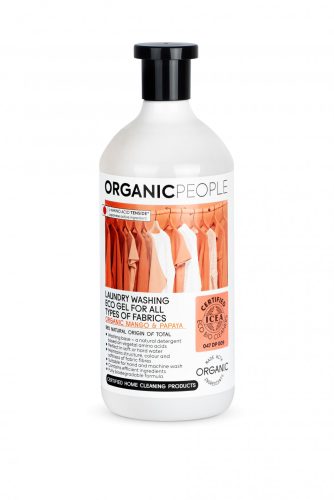 Organic People Öko Mosógél minden textíliához bio mangóval és papayával